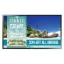 Samsung ED32C Digitale signage flatscreen 81,3 cm (32") LED 330 cd/m² WXGA Zwart (LH32EDCPLBC/EN) thumbnail