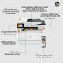 HP LaserJet Pro MFP 4102fdwe printer, Zwart-wit, Printer voor Kleine en middelgrote ondernemingen, Printen, kopiëren, scannen, faxen, Dubbelzijdig printen; Dubbelzijdig scannen; Scannen naar e-mail; USB-poort voorzijde (2Z624E#B19) thumbnail