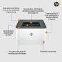 HP LaserJet Pro 3002dwe printer, Zwart-wit, Printer voor Kleine en middelgrote ondernemingen, Print, Dubbelzijdig afdrukken (3G652E#B19) thumbnail