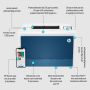 HP Color LaserJet Pro 4202dw printer (4RA88F#B19) thumbnail