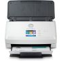 HP Scanjet Pro N4000 snw1 Sheet-feed Scanner Paginascanner 600 x 600 DPI A4 Zwart, Wit (6FW08A#B19) thumbnail