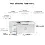 HP LaserJet M110w printer (7MD66F#B19) thumbnail