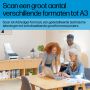 HP ScanJet Enterprise Flow 9000 s1 Paginascanner 600 x 600 DPI A3 Blauw, Wit thumbnail
