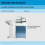 HP Color LaserJet Enterprise Flow LaserJet Enterprise 8601z+ Multifunction Zwart-wit Printer, Alleen Ethernet; Dubbelzijdig; Kopieerapparaat, scanner (AQ1E3A#B19) thumbnail
