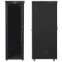 Lanberg Rack 19 Inch Rack 47U 800x1200mm, LCD Glass Door (FLAT PACK) Black (FF01-8247-12BL) thumbnail
