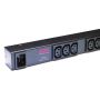 APC Rack PDU AP9572 - Basic, ZeroU, 16A, 230V, (15x) C13, C20 stekker (A7067488) thumbnail