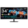GIGABYTE MO34WQC36 computer monitor 86,4 cm (34") 3440 x 1440 Pixels Wide Quad HD OLED Zwart (MO34WQC36) thumbnail