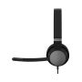 Lenovo Go Wired ANC Headset Bedraad Hoofdband Car/Home office USB Type-C Zwart (4XD1C99223) thumbnail