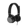 Lenovo Go Wired ANC Headset Bedraad Hoofdband Car/Home office USB Type-C Zwart (4XD1C99223) thumbnail