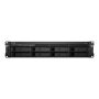 Synology RackStation RS1221+ data-opslag-server NAS Rack (2U) Ethernet LAN Zwart V1500B (RS1221+) thumbnail