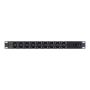 Vertiv PowerGo EP0G01A1 energiedistributie 9 AC-uitgang(en) 1U Zwart (EP0G01A1) thumbnail