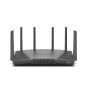 Synology RT6600ax Router WiFi6 1xWAN 3xGbE 1x2.5Gb draadloze router Tri-band (2.4 GHz / 5 GHz / 5 GHz) Zwart (RT6600AX) thumbnail