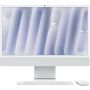 APPLE iMac Z1E2 59,62cm 23,5Zoll Standardglas M4 8C CPU/8C GPU/16C N.E. 16GB 256GB SSD Ohne Eth MM NumKey TID DE Silber (Z1E2-MW (Z1E2-MWUC3D/A-078T7S) thumbnail