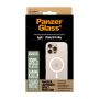 PanzerGlass ® HardCase Transparent w. White MagSafe iPhone 16 Pro Max mobiele telefoon behuizingen Hoes Transparant (1294) thumbnail