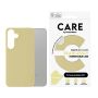 PanzerGlass CARE™ by ® Case Chardonnay w. Qi Compatible Samsung Galaxy S25+ mobiele telefoon behuizingen Hoes Geel (CRRFCOQG37942) thumbnail
