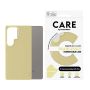 PanzerGlass CARE™ by ® Case Chardonnay w. Qi Compatible Samsung Galaxy S25 Ultra mobiele telefoon behuizingen Hoes Geel (CRRFCOQG38488) thumbnail
