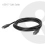 CLUB3D USB-C® veilige kabel 240W zonder dataoverdracht 2m/6,56ft (CAC-2506) thumbnail