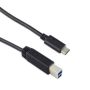 Targus ACC924EUX USB-kabel 1 m USB 3.2 Gen 2 (3.1 Gen 2) USB C USB B Zwart (ACC924EUX) thumbnail