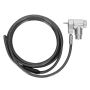 Targus ASP95MKGLX-25 kabelslot Zilver 2 m (ASP95MKGLX-25) thumbnail