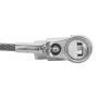 Targus ASP95MKGLX-25 kabelslot Zilver 2 m (ASP95MKGLX-25) thumbnail