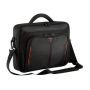 DELL Classic+ notebooktas 35,6 cm (14") Aktetas Zwart, Rood (CN414EU) thumbnail