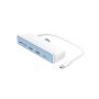 HYPER HD34A8 interface hub USB 3.2 Gen 1 (3.1 Gen 1) Type-C 10 Mbit/s Wit (HD34A8) thumbnail