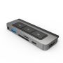 Targus HD449 interface hub USB Type-C 5000 Mbit/s Zilver (HD449) thumbnail