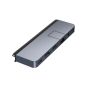 HYPER HD575-GRY-GL interface hub USB 3.2 Gen 1 (3.1 Gen 1) Type-C 5000 Mbit/s Grijs (HD575-GRY-GL) thumbnail