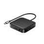 HYPER HD583-GL notebook dock & poortreplicator Docking USB 3.2 Gen 1 (3.1 Gen 1) Type-C Zwart (HD583-GL) thumbnail