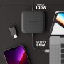 HYPER HD583-GL notebook dock & poortreplicator Docking USB 3.2 Gen 1 (3.1 Gen 1) Type-C Zwart (HD583-GL) thumbnail