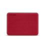 Toshiba Canvio Advance externe harde schijf 4000 GB Rood (HDTCA40ER3CA) thumbnail