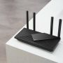 TP-Link Archer AX55 Pro draadloze router Gigabit Ethernet Dual-band (2.4 GHz / 5 GHz) Zwart (ARCHER AX55 PRO) thumbnail