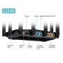 TP-Link Archer AX95 draadloze router Gigabit Ethernet Tri-band (2.4 GHz / 5 GHz / 5 GHz) Zwart (ARCHER AX95) thumbnail