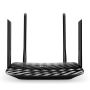 TP-Link Archer C6 draadloze router Gigabit Ethernet Dual-band (2.4 GHz / 5 GHz) Zwart (ARCHER C6) thumbnail