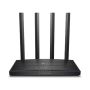 TP-Link Archer C6U draadloze router Gigabit Ethernet Dual-band (2.4 GHz / 5 GHz) Zwart (ARCHER C6U) thumbnail