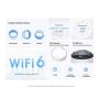 TP-Link DECO X50-POE(1-PACK) mesh-wifi-systeem Dual-band (2.4 GHz / 5 GHz) Wi-Fi 6 (802.11ax) Wit 3 Intern (DECO X50-POE(1-PACK)) thumbnail