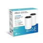 TP-Link Deco XE75 (2-pack) Tri-band (2,4 GHz / 5 GHz / 6 GHz) Wi-Fi 6E (802.11ax) Wit 3 Intern (DECO XE75(2-PACK)) thumbnail