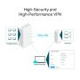TP-Link ER8411 bedrade router Gigabit Ethernet Zwart (ER8411) thumbnail