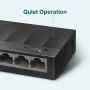 TP-Link LS1005G Unmanaged Gigabit Ethernet (10/100/1000) Zwart (LS1005G) thumbnail