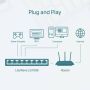 TP-Link LS1008 Unmanaged Fast Ethernet (10/100) Wit (LS1008) thumbnail
