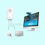 TP-Link TL-PA8033P KIT PowerLine-netwerkadapter 1300 Mbit/s Ethernet LAN Wit (TL-PA8033P KIT) thumbnail