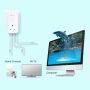 TP-Link TL-PA8033P KIT PowerLine-netwerkadapter 1300 Mbit/s Ethernet LAN Wit (TL-PA8033P KIT) thumbnail