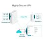 TP-Link ER605 v2 bedrade router Gigabit Ethernet Zwart (TL-R605) thumbnail