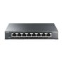TP-Link TL-RP108GE netwerk-switch Managed L2 Gigabit Ethernet (10/100/1000) Power over Ethernet (PoE) Zwart (TL-RP108GE) thumbnail