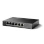 TP-Link TL-SF1006P netwerk-switch Unmanaged Fast Ethernet (10/100) Power over Ethernet (PoE) Zwart (TL-SF1006P) thumbnail