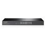TP-Link TL-SF1016 Unmanaged Fast Ethernet (10/100) 1U Zwart (TL-SF1016) thumbnail