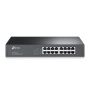 TP-Link TL-SF1016DS netwerk-switch Unmanaged Fast Ethernet (10/100) 1U Zwart (TL-SF1016DS) thumbnail