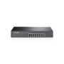 TP-Link TL-SG1008 Unmanaged Gigabit Ethernet (10/100/1000) 1U Zwart (TL-SG1008) thumbnail
