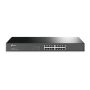 TP-Link TL-SG1016 Unmanaged Gigabit Ethernet (10/100/1000) 1U Zwart (TL-SG1016) thumbnail