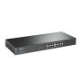TP-Link TL-SG1016 Unmanaged Gigabit Ethernet (10/100/1000) 1U Zwart (TL-SG1016) thumbnail